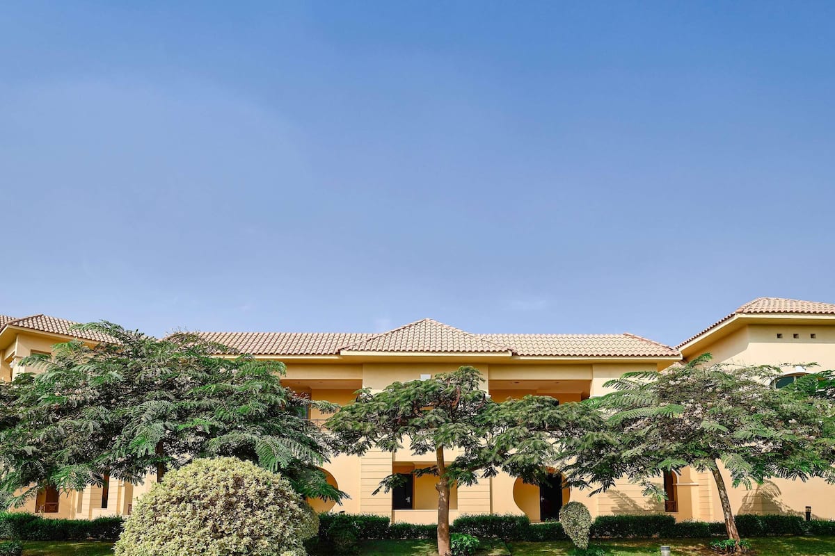 Sengetøy av topp kvalitet, memory foam-senger, minibar og safe på rommet