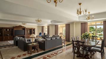 Royal Villa | Premium bedding, memory foam beds, minibar, in-room safe