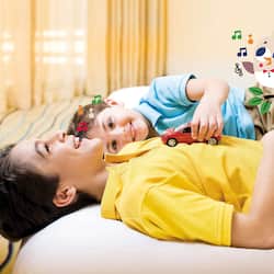 Suite Junior, 1 letto king con divano letto, vista piscina | Biancheria da letto di alta qualità, materassi in memory foam, minibar