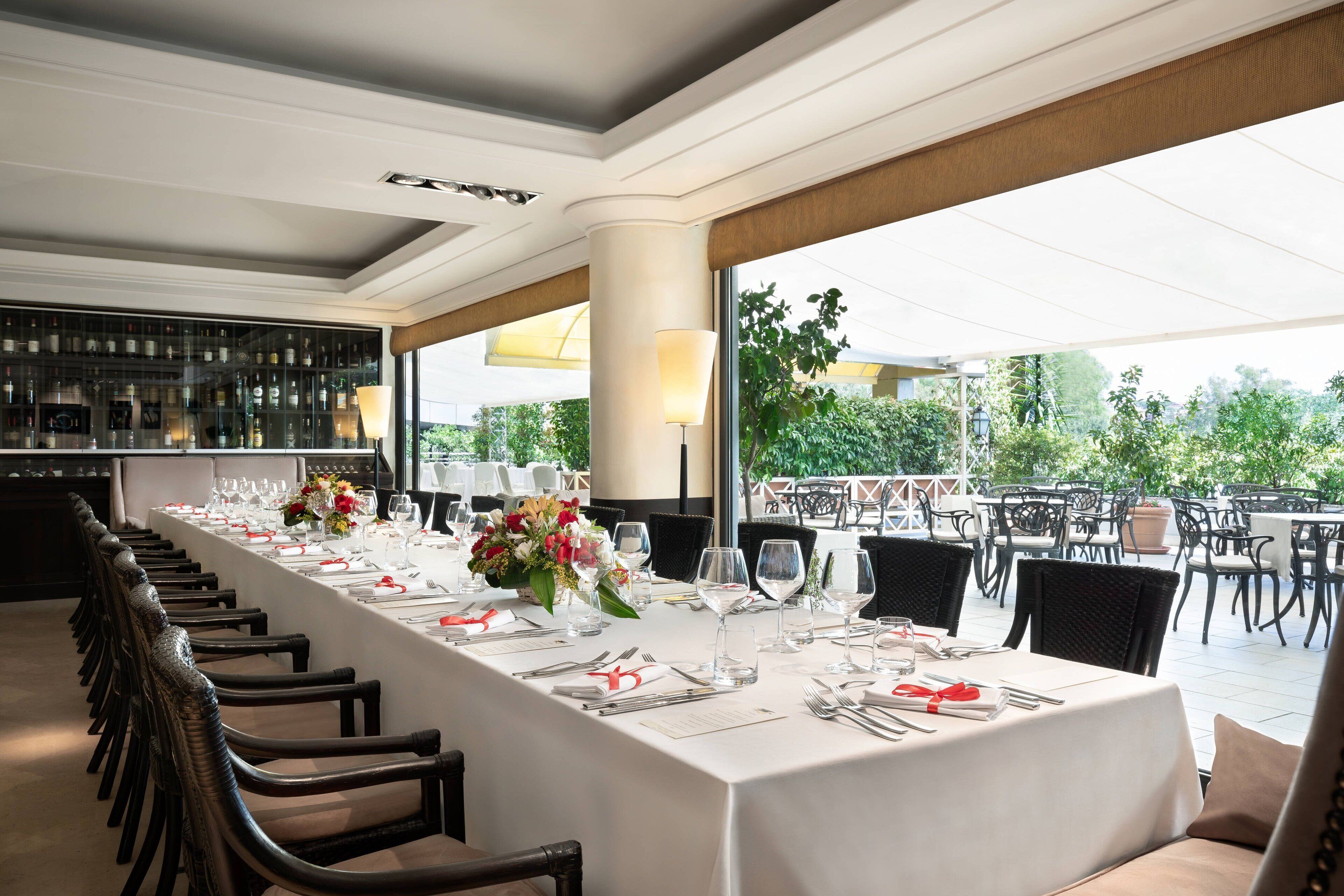 2 restaurants, breakfast, lunch, dinner served; mediterranean cuisine