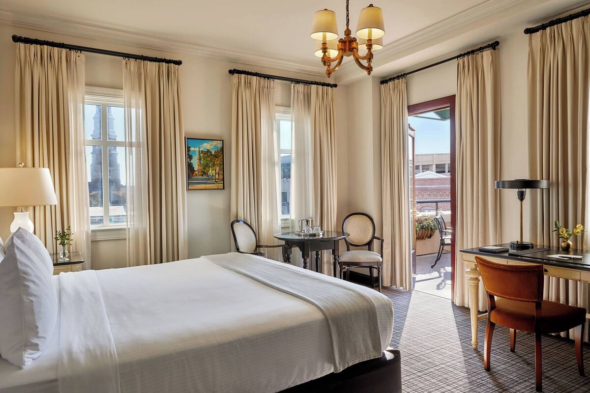 Room, 1 King Bed, Terrace, Corner | Frette Italian sheets, premium bedding, in-room safe, desk