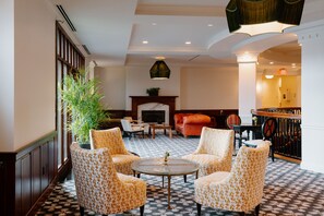 Sitteområde i lobbyen