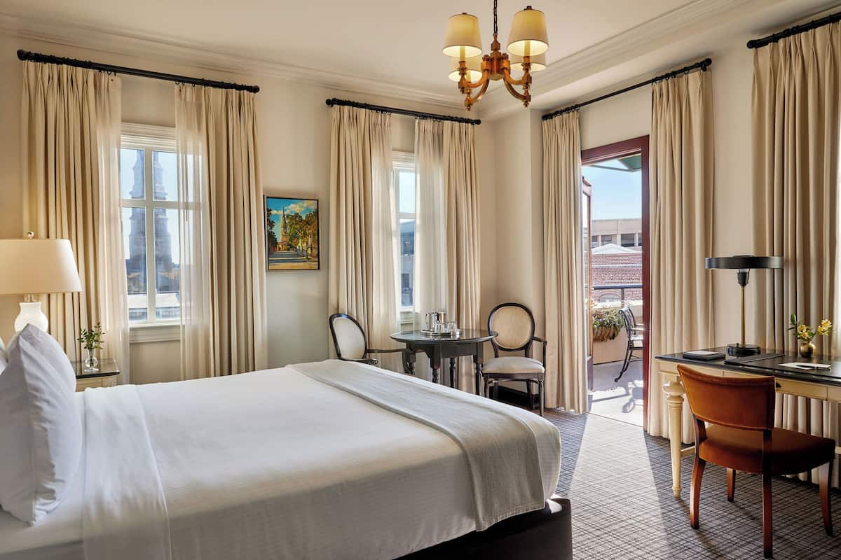 Room, 1 King Bed, Terrace, Corner | Frette Italian sheets, premium bedding, in-room safe, desk