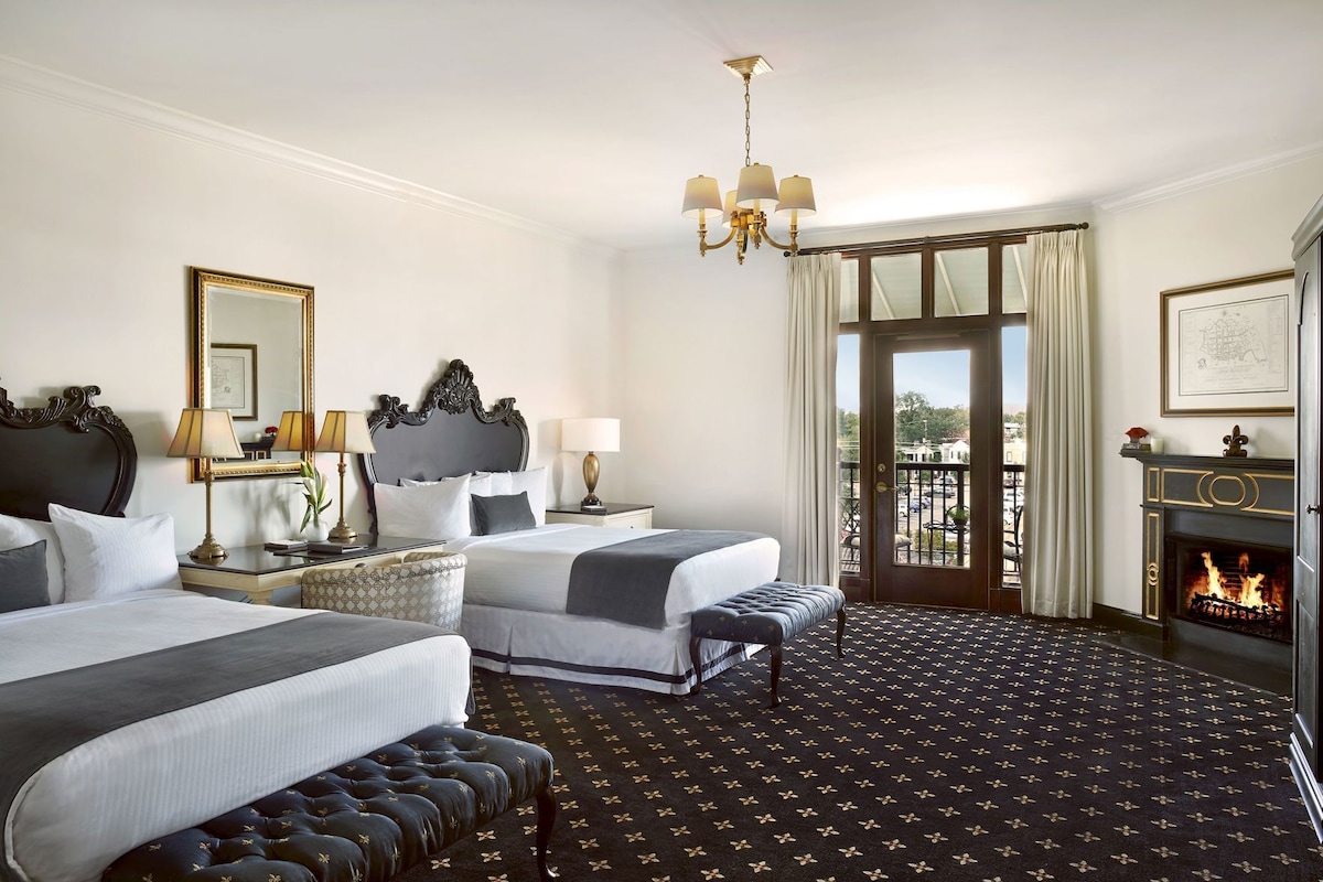 Italiaanse Frette-lakens, luxe beddengoed, een kluis op de kamer