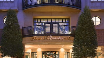 Overnatningsstedets facade