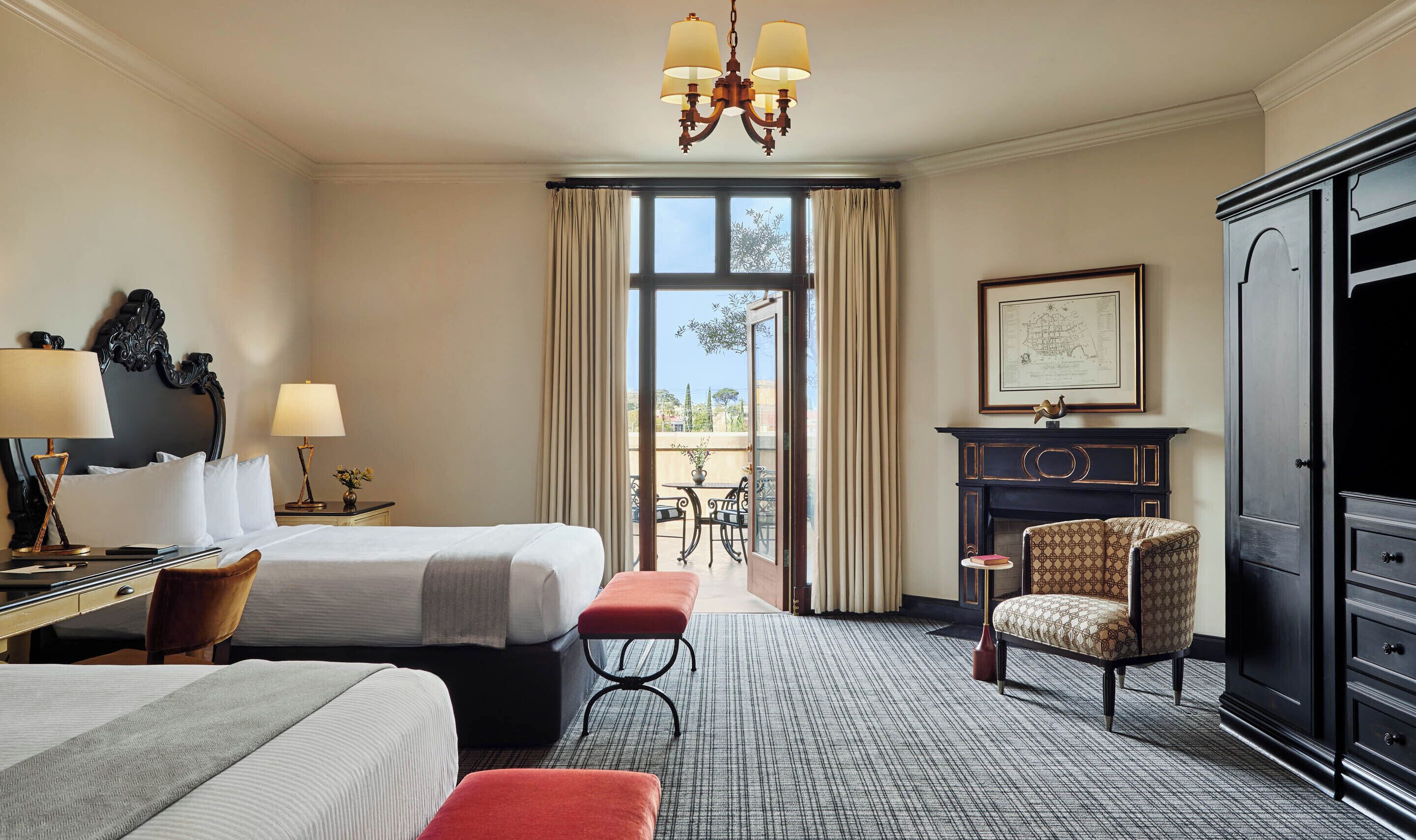 Deluxe Suite, Terrace (Market View) | Frette Italian sheets, premium bedding, in-room safe, desk