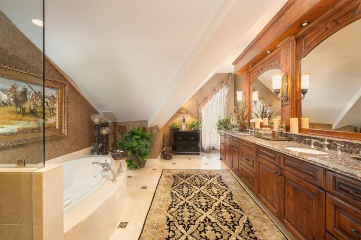 suite, multiple beds | bathroom | designer toiletries, hair dryer, bathrobes, towels