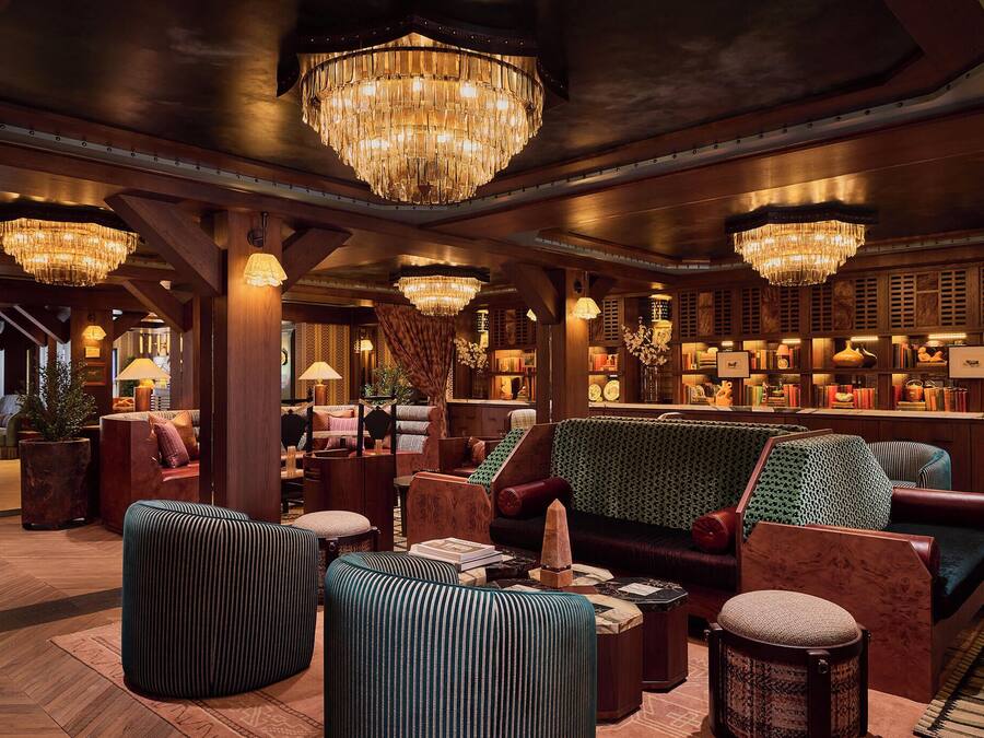 Sitzecke in der Lobby