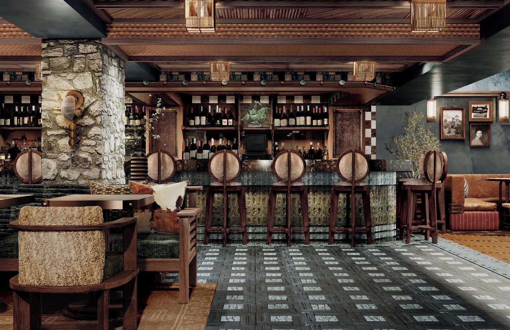 Bar (on property)