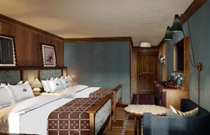 Ropa de cama de alta calidad y colchones con acolchado adicional