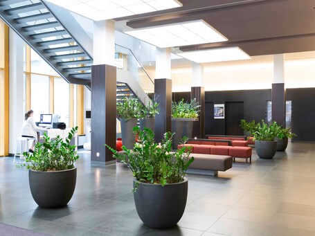 Sala de estar en el lobby