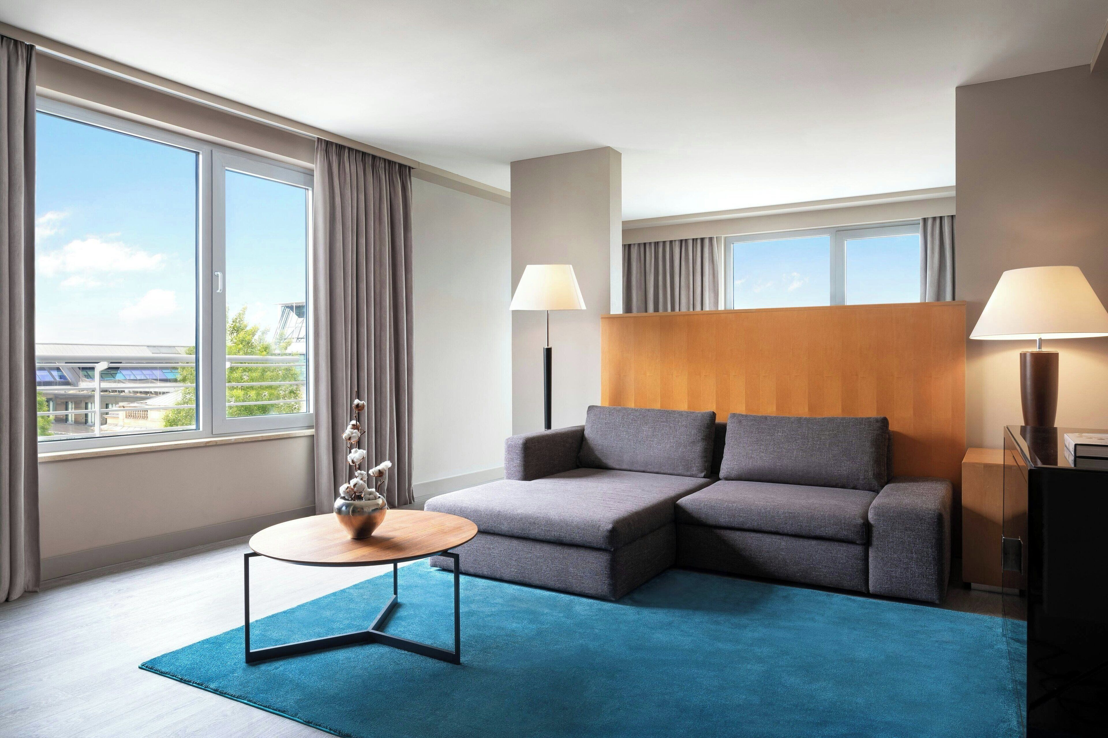 deluxe suite, 1 king bed with sofa bed, non smoking | 1 bedroom, premium bedding, down duvets, pillow-top beds