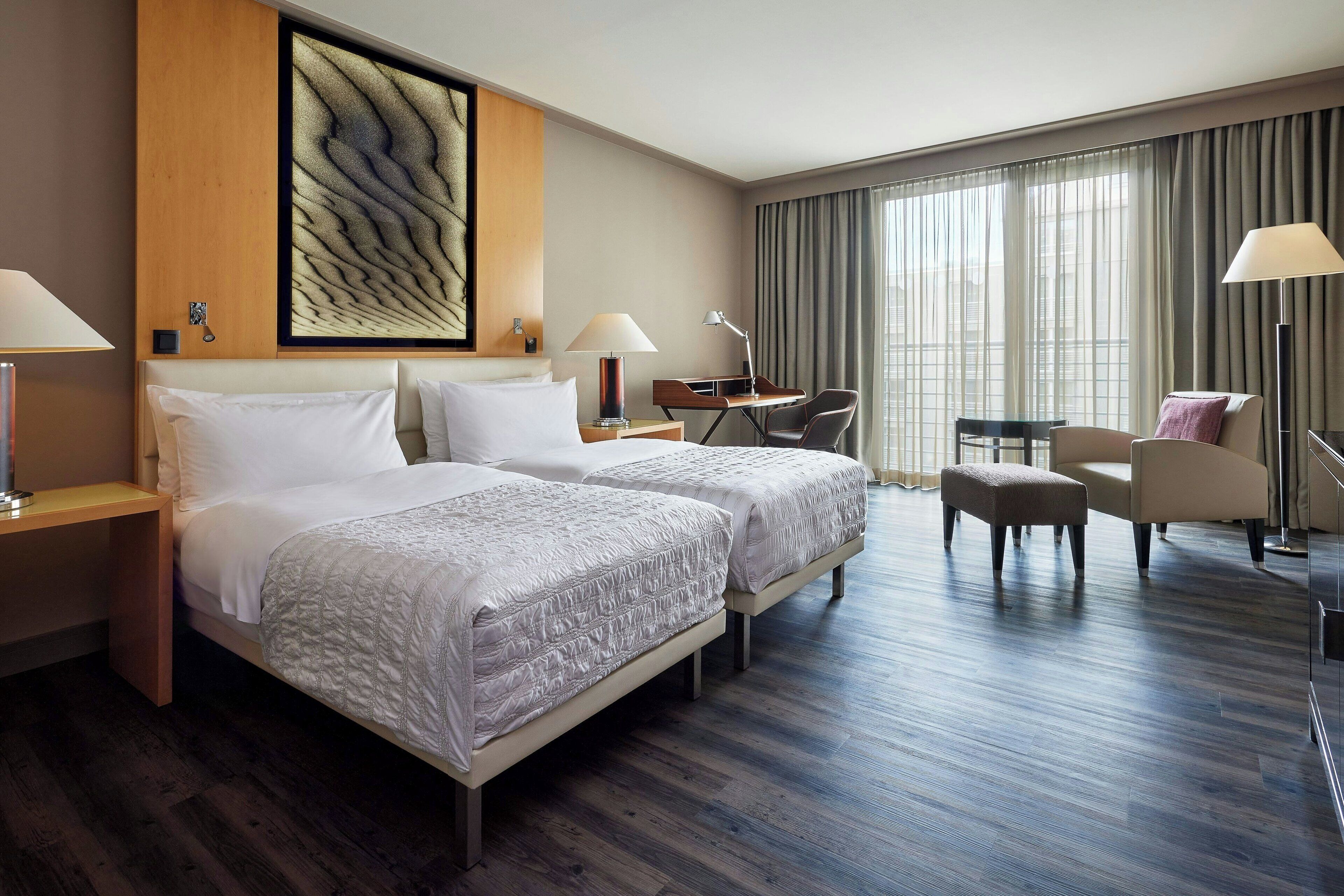 Executive Room, 2 Twin Beds | Premium bedding, down comforters, pillowtop beds, in-room safe