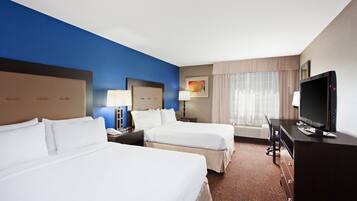 Standard Room, 2 Queen Beds | 1 bedroom, in-room safe, desk, iron/ironing board