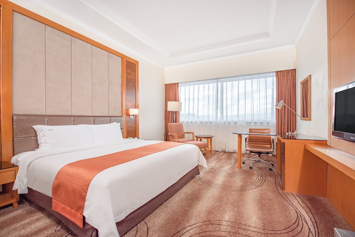 1 chambre, literie de qualité supérieure, couette en duvet d'oie