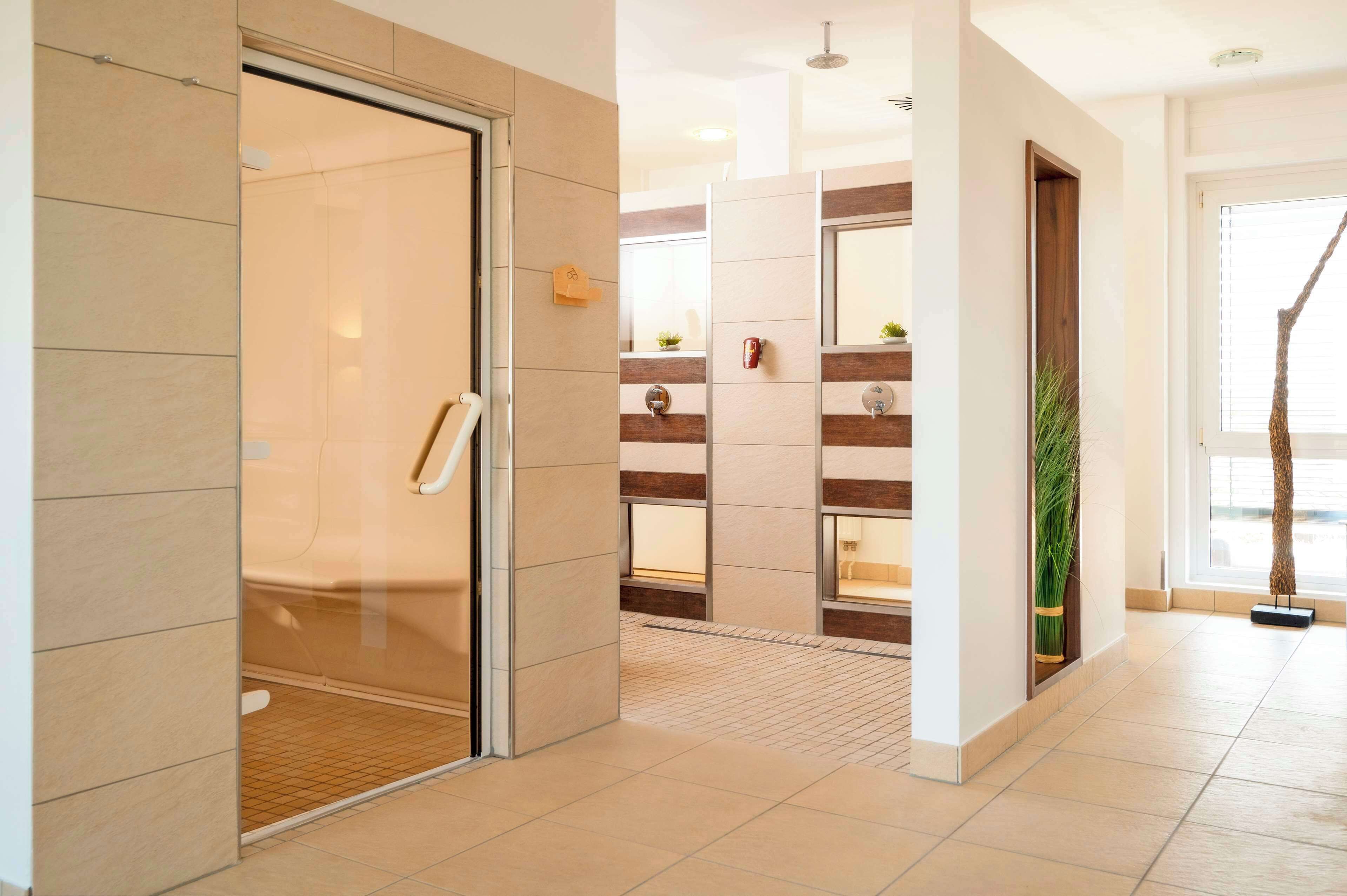 Een sauna, een stoombad