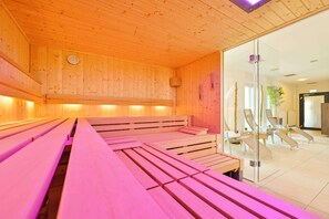 Sauna, steam room