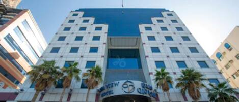 Voorkant van accommodatie