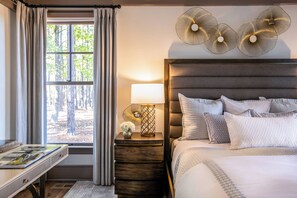 Cottage, 2 Bedrooms, Balcony, Lake View | Premium bedding, in-room safe, desk, blackout drapes