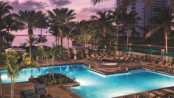 2 outdoor pools, cabanas (surcharge), pool umbrellas