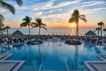 Private beach nearby, white sand, free beach shuttle, beach cabanas at The Ritz-Carlton, Sarasota