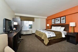 Standard Room, 1 King Bed, Non Smoking | Desk, iron/ironing board, rollaway beds, free WiFi