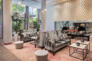 Zona de estar del vestíbulo