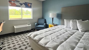 In-room safe, desk, blackout curtains, iron/ironing board