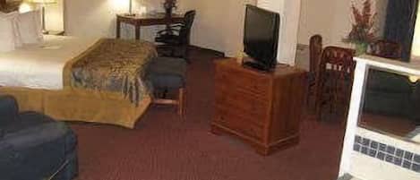 In-room safe, desk, blackout curtains, iron/ironing board