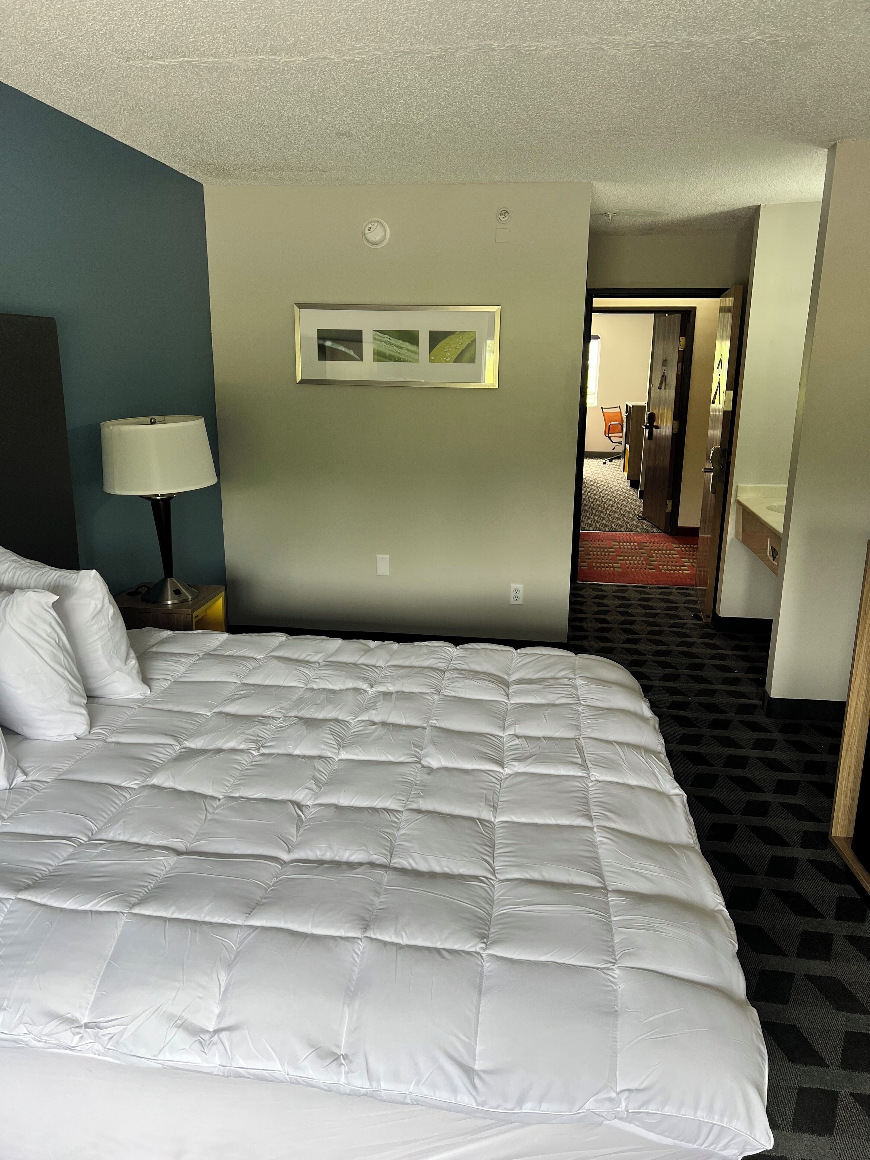 In-room safe, desk, blackout curtains, iron/ironing board