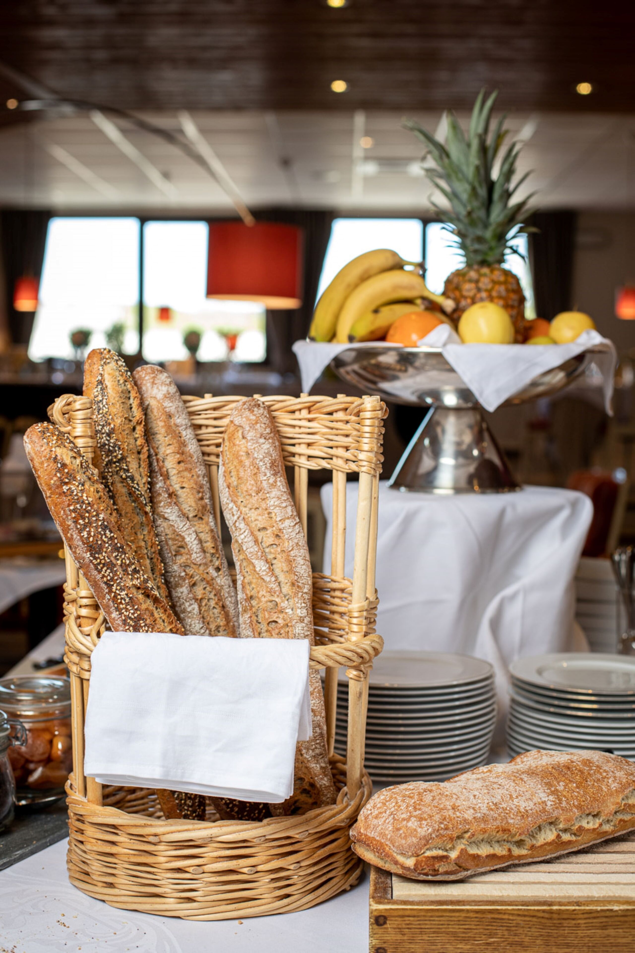 Daily buffet breakfast (EUR 15 per person)