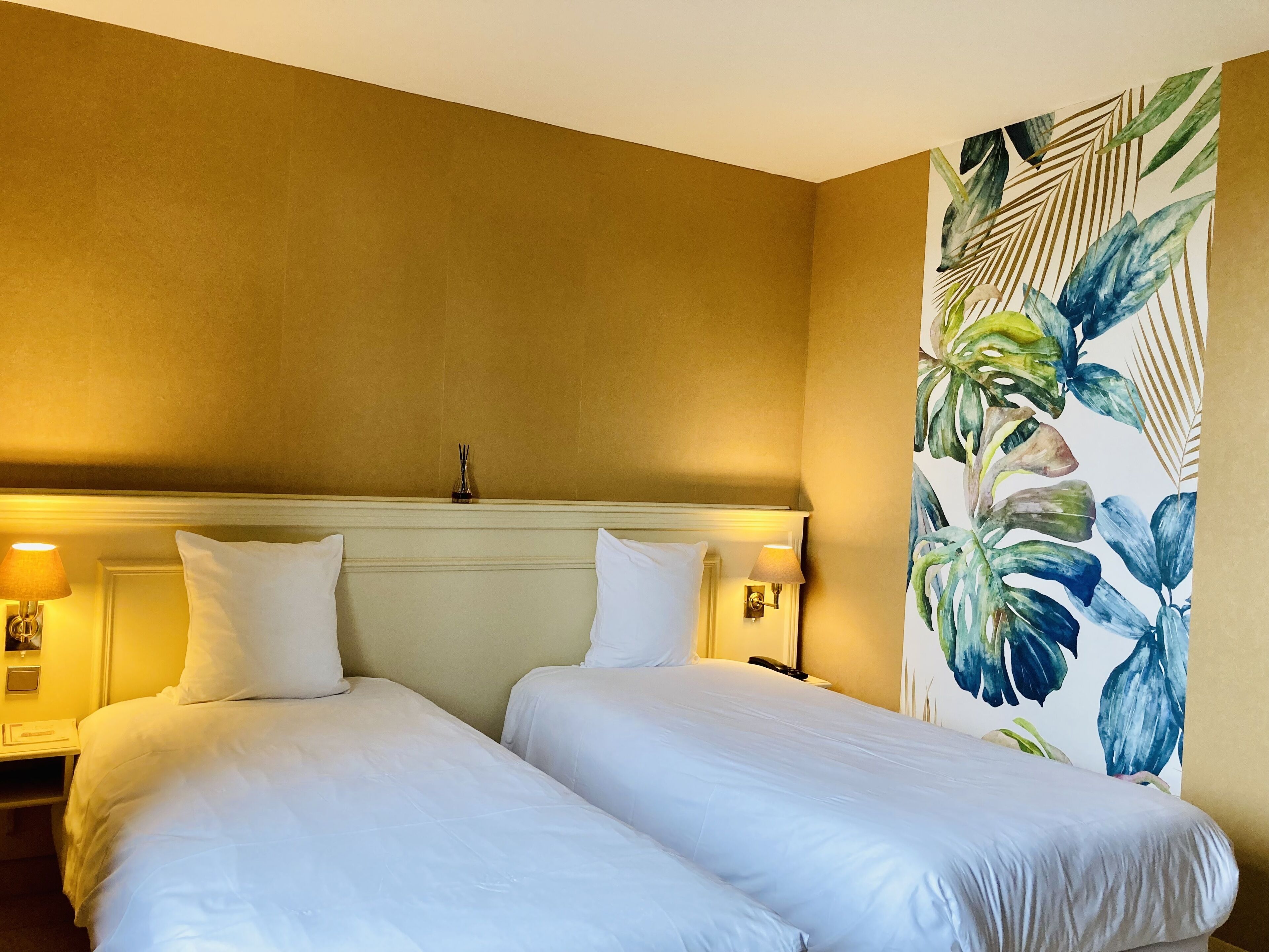 classic twin room | hypo-allergenic bedding, individually decorated, desk, laptop workspace