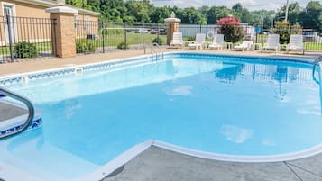 Seasonal outdoor pool