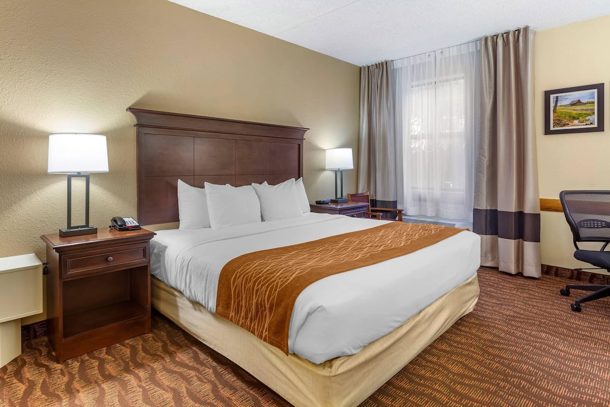 In-room safe, desk, iron/ironing board, rollaway beds