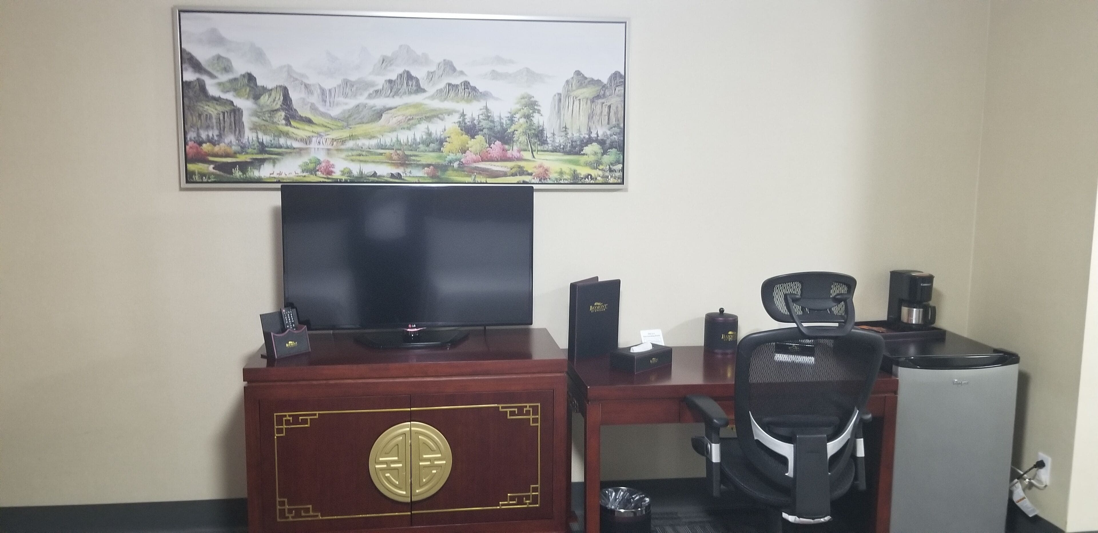 room, 1 king bed, non smoking | television