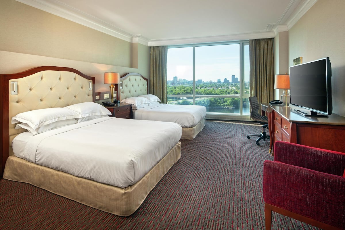 Room, 2 Queen Beds, Accessible | Premium bedding, minibar, in-room safe, desk