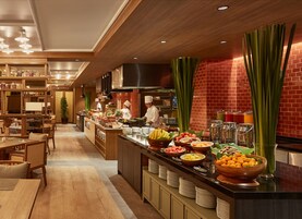 Daily buffet breakfast for a fee