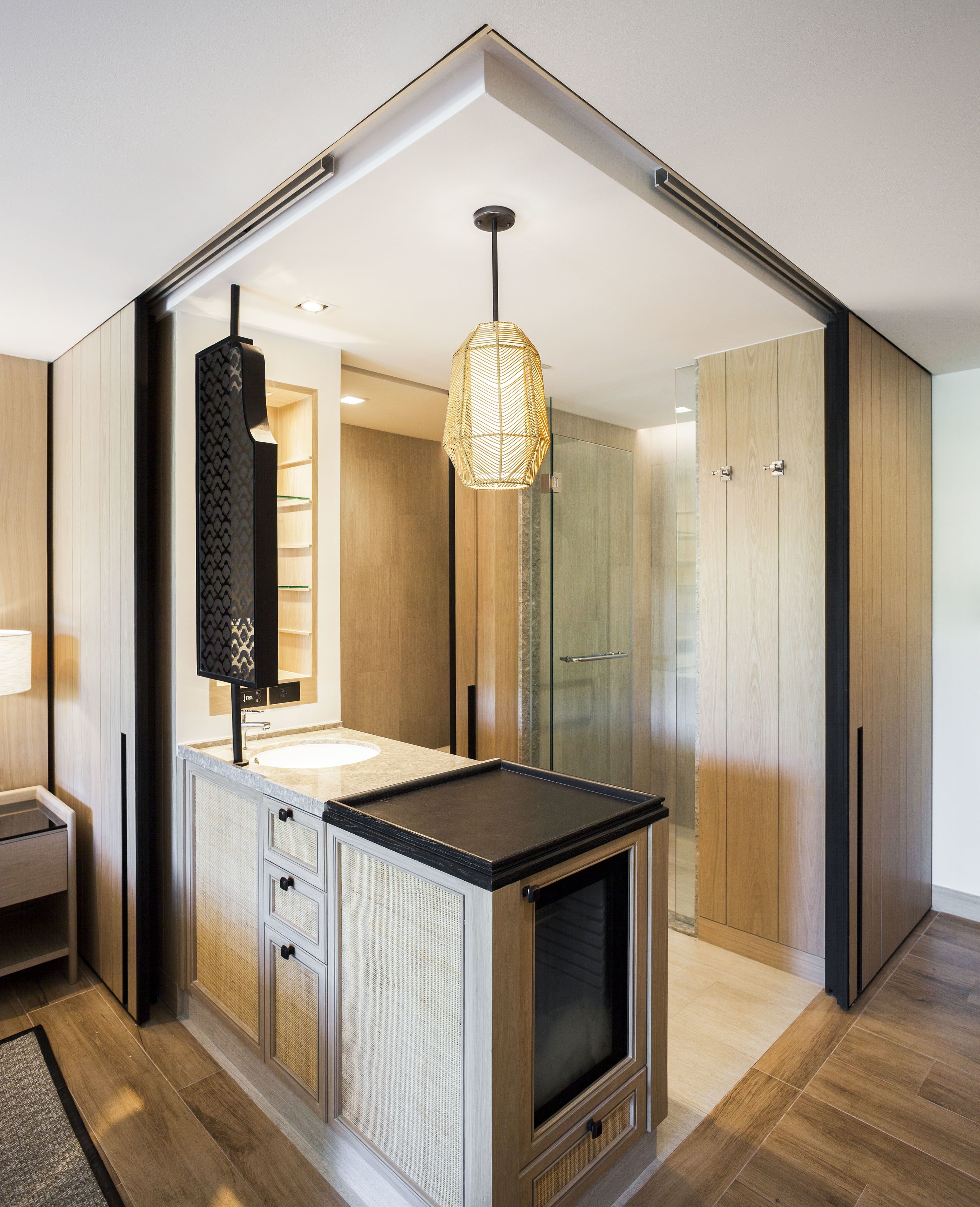 hair dryer, bathrobes, bidet, towels