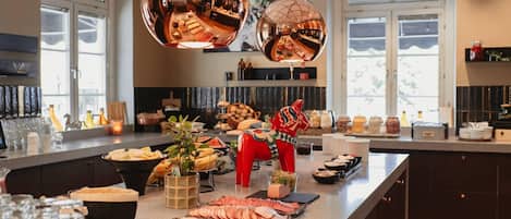 Inbegriffenes großes Frühstück