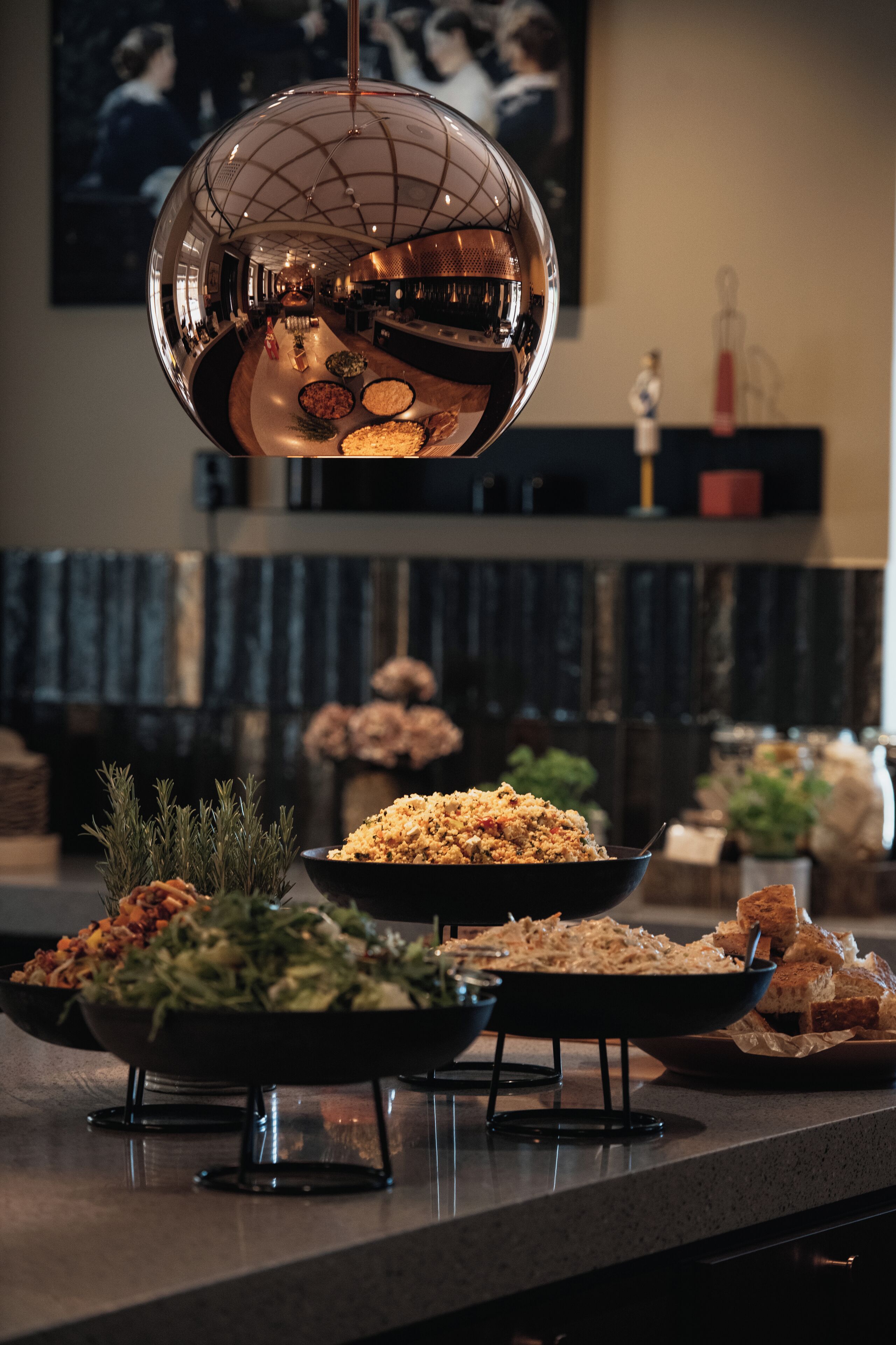 breakfast and dinner served