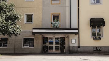 Fassade der Unterkunft