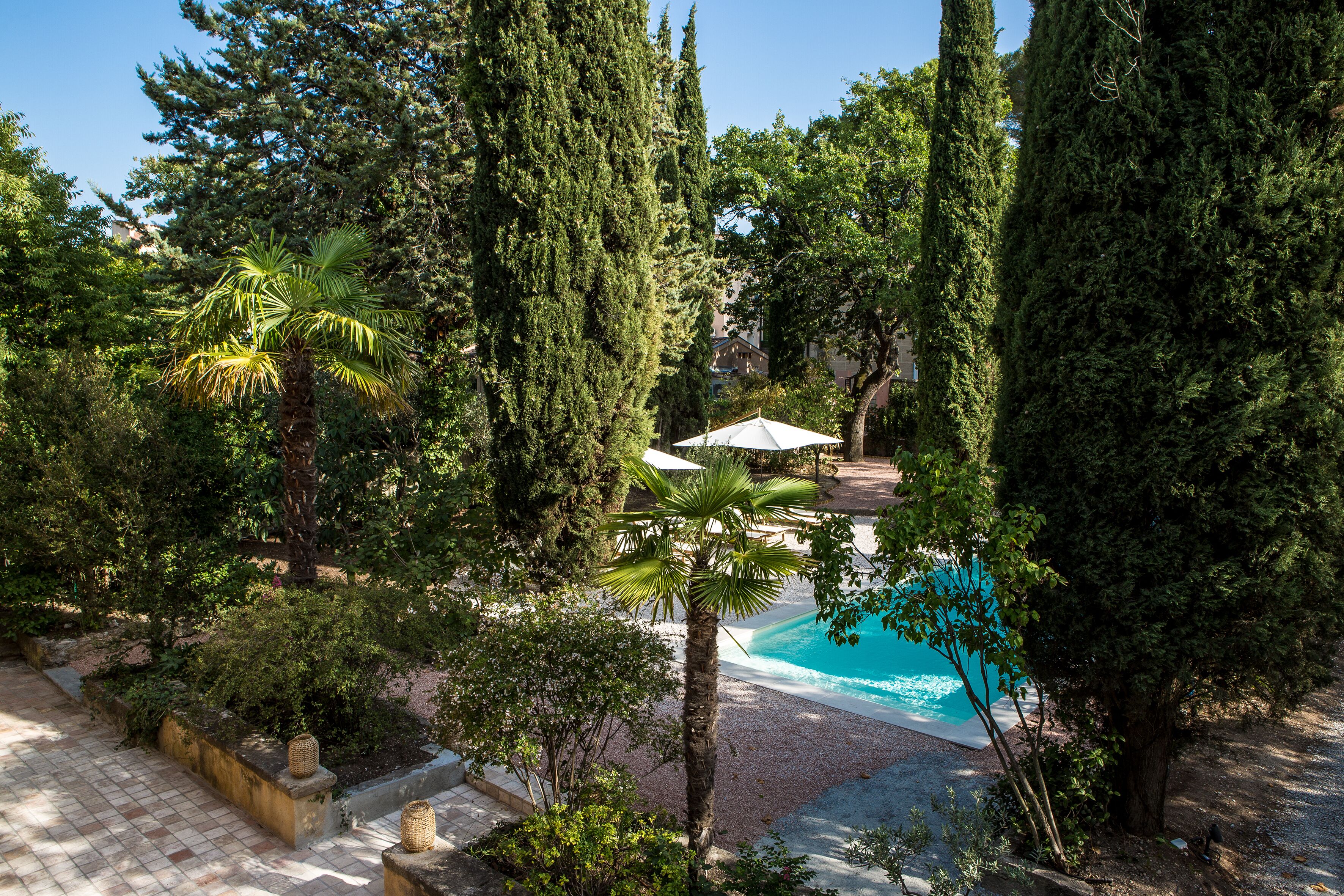 deluxe room, terrace, pool view | garden view