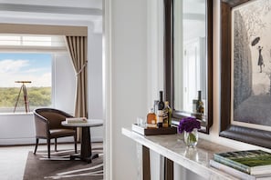 Premium bedding, down duvets, minibar, in-room safe
