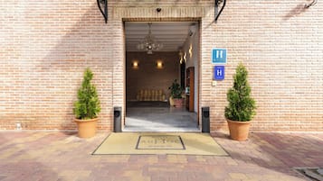 Overnatningsstedets facade