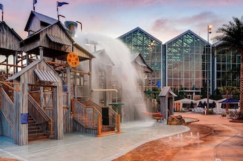 3 outdoor pools, cabanas (surcharge), pool umbrellas at Gaylord Palms Resort & Convention Center