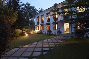 Front of property – evening/night
