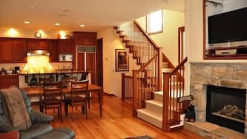 Appart. 3 chambres Ville de Telluride | Coin séjour