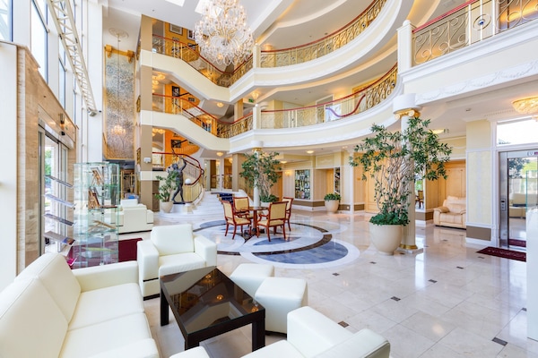 Sala de estar en el lobby