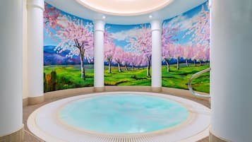 Bañera de hidromasaje interior