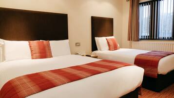 Family Room, Multiple Beds, Non Smoking | Desk, blackout curtains, iron/ironing board (on request), free WiFi